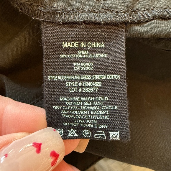 Theory Modern Flare little black Dress fit flare lbd 45067 - Picture 11 of 12